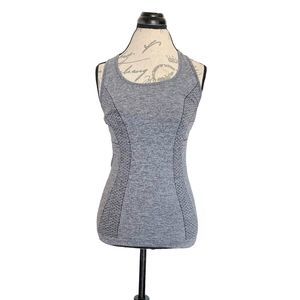 Forever 21 Womens Tank Top Size Small Activewear Workout Athletic Gray Gym